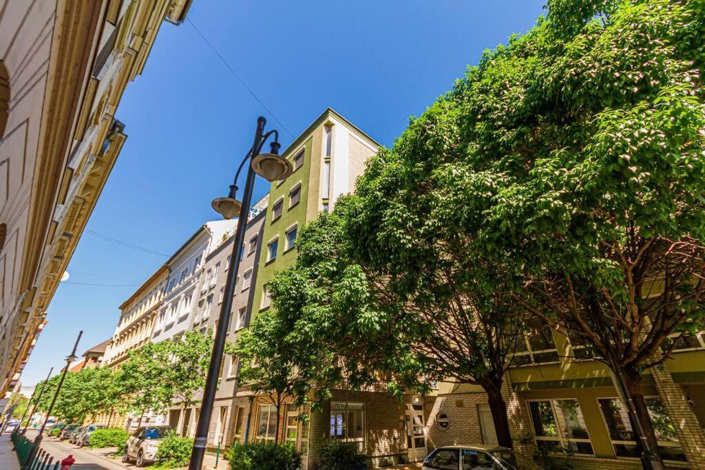 Roomy Apartment 80Sqm At City Center Free Parking Space, Ac & Balcony, Separate Ac In All Four Rooms Budapeste Exterior foto