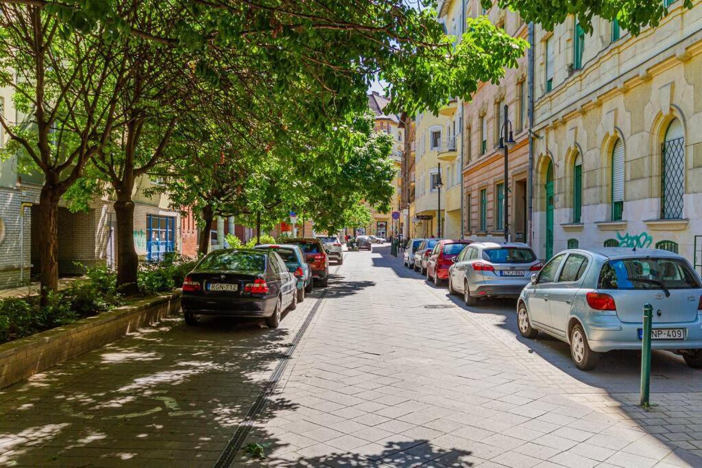 Roomy Apartment 80Sqm At City Center Free Parking Space, Ac & Balcony, Separate Ac In All Four Rooms Budapeste Exterior foto